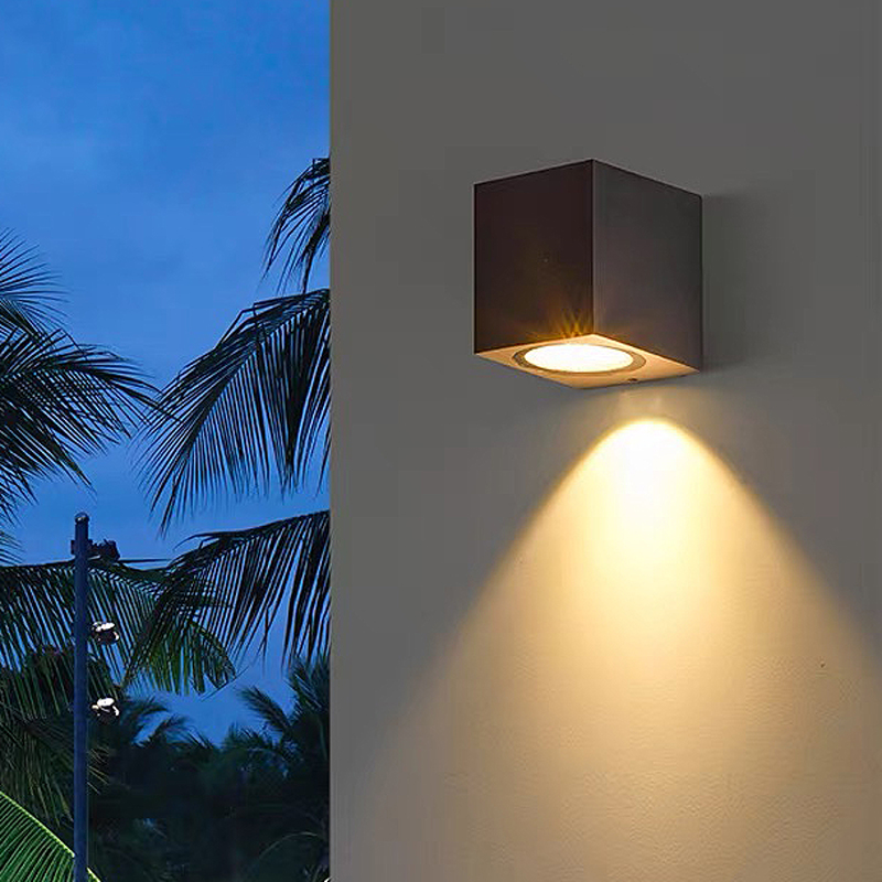 Cube Downlight Sconce