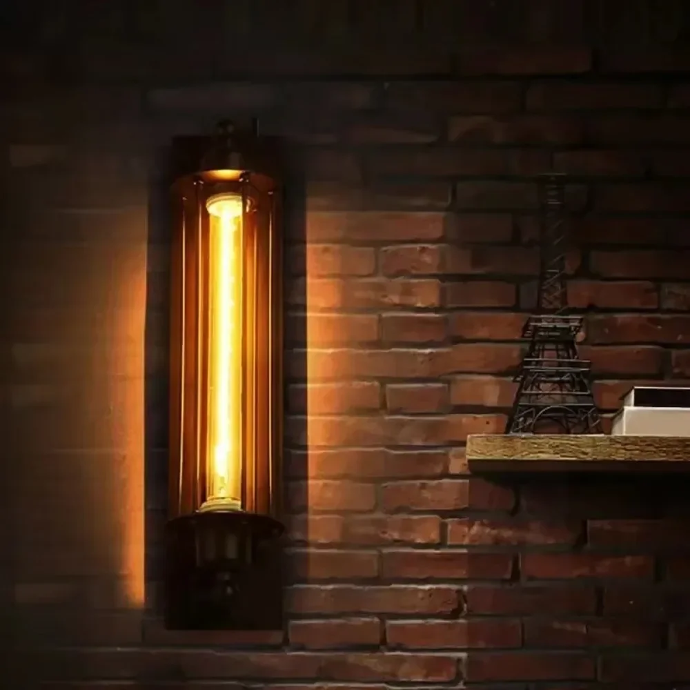 Industrial Cage Wall Lamp